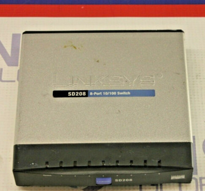 Linksys SD208 8-Port 10/100  Network Switch 