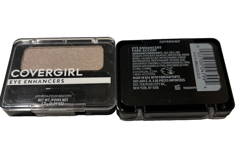 Covergirl Eye Enhancers 670 Bedazzled Biscotti Eyeshadow New 2.5g Lot Of 2 - Image 2 of 2