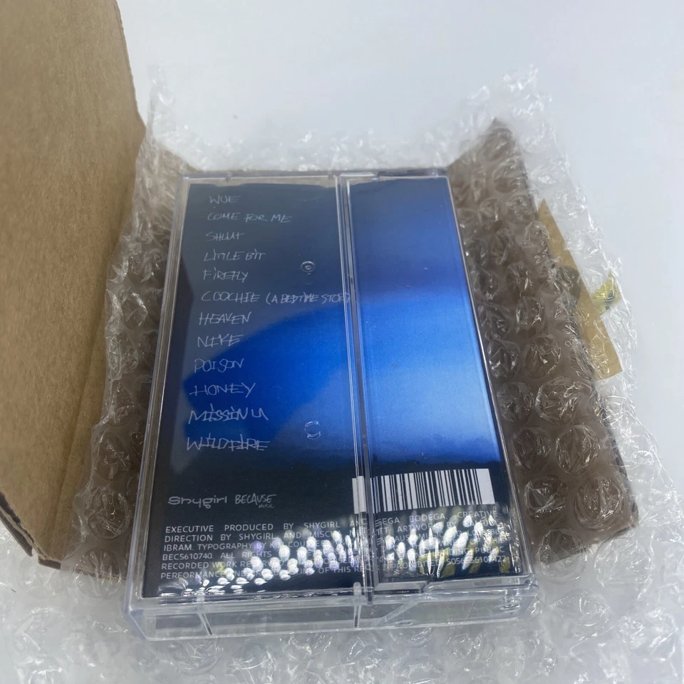 Shygirl Nymph Exclusive Resident Clear Cassette Tape 1/300 Edition - Image 2 of 4