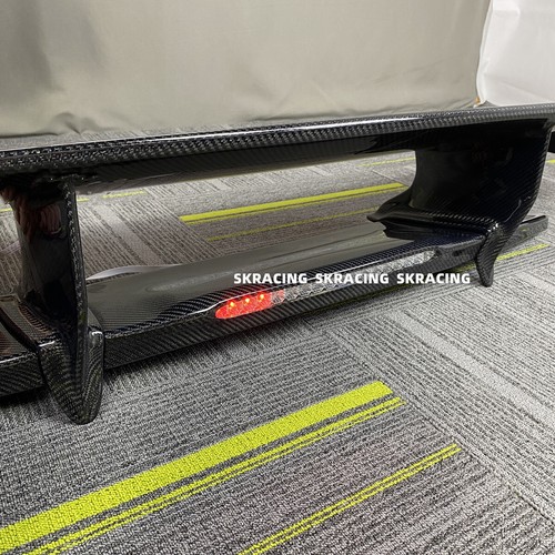 For Nissan GT-R GTR R35 2009-2018 Carbon Fiber Rear Trunk Spoiler Wing GT Style - Picture 8 of 24