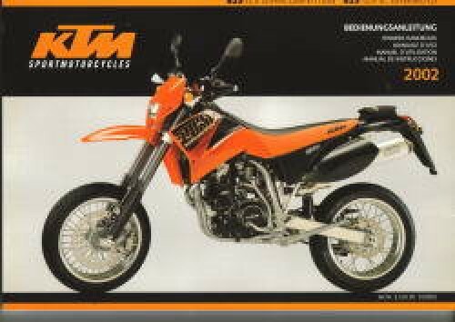 2002 KTM 625 LC4 Supercompetition 625 