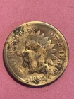 1872  Indian Head Cent , Shallow N Variant , Front Has Been Cleaned ,Better date
