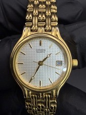 Citizen Women s 5010 -G13893 Gold Tone Quartz Watch Japan Movement