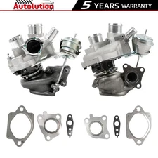 2x Left & Right Turbo Turbocharger For Ford F-150 2011-12 3.5L V6 179204 179205