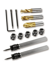 Spot Weld Cutter Sets Double Sided, 13 Pcs 3/8" and 5/16" HSS Spot Weld Cutter R