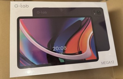 G-Tab Mega 12 Helio G99 12,4'' WQXGA 8 GB 256 GB eMMC Webcam Android 15