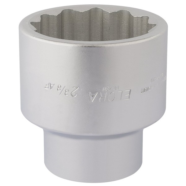 Draper Elora Chrom Stecknuss 2-3/8In 1In Vierkantantrieb 12-Punkt Bi-Hex-image