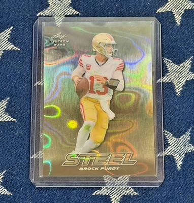 2023 Leaf Trinity Brock Purdy Steel Lava S-15 -216