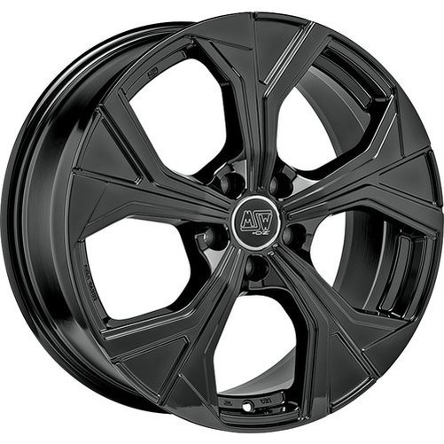 "Leichtmetallfelge FüR Mercedes Klasse V 8,0J19\" 5X112 40 73 MSW 43 Gloss Black"-image