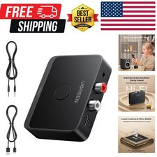 Bluetooth 6.0 Receiver with LDAC, Hi-Res Wireless Audio Adapter with Low Late...