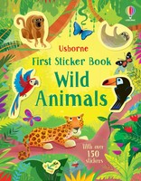 First Stick*r Book Wild Animals | Holly Bathie | Englisch | Taschenbuch | 2022
