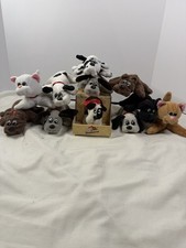 Pound Puppy Lot, Vintage Mini, 1980s, Tonka Lot Of 11 Puppy And Kitty