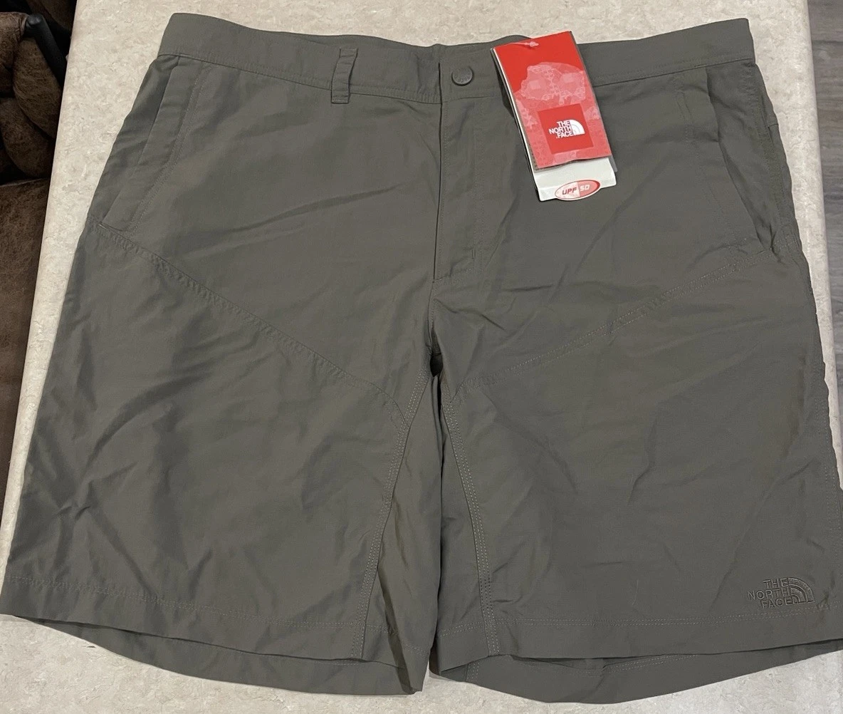 The North Face Men's Sz 40 Horizon Cargo Utility Hiking Shorts Green UPF 50 NWT