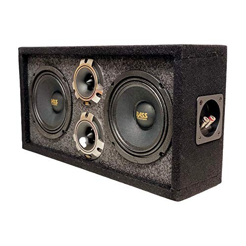 Bass Rockers 6.5" Loaded Chuchera Box with 6.5" Outdoor Home & 6.5 Inch