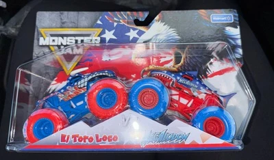 SPINMASTER Monster Jam 2 Pack Series 1- US Exclusive- El Toro Loco Vs Megalodon
