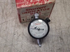Starrett 81-111-630 Dial Indicator with Double Row Figure 0-.025" Range .0001"
