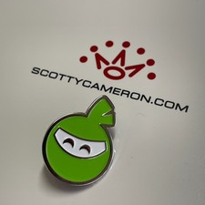Scotty Cameron WASABi Warrior Ninja Japan Museum Gallery Lapel Badge Pins