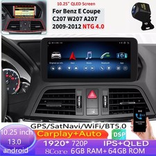10,25" Android Autoradio CarPlay GPS für Mercedes E-Klasse Coupe W207 C207 6+64G 10,25" Android Autoradio CarPlay GPS für Mercedes E-Klasse Coupe W207 C207 6+64G