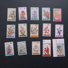 MALAWI 1979 SG577/91 set of 15 - Orchids - unmounted mint.