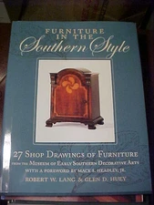Furniture in the Southern Style : 27 Shop Drawings of Furniture from the Museum