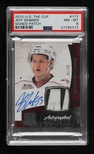 2010-11 Upper Deck The Cup Rookie 81/99 Jeff Skinner #177 PSA 8 Patch Auto 0bz8