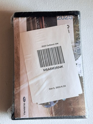 #ad #ad 2025 Subaru OUTBACK Factory Owners Manual Set amp; Case *OEM* NEW $29.99