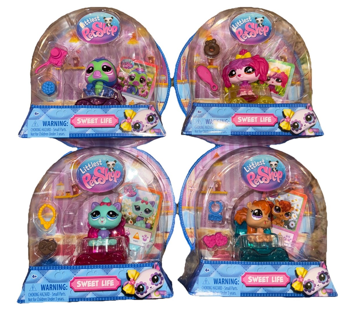 Littlest Pet Shop LPS Series 4 Gen 7 G7 Sweet Life Full Set Dog