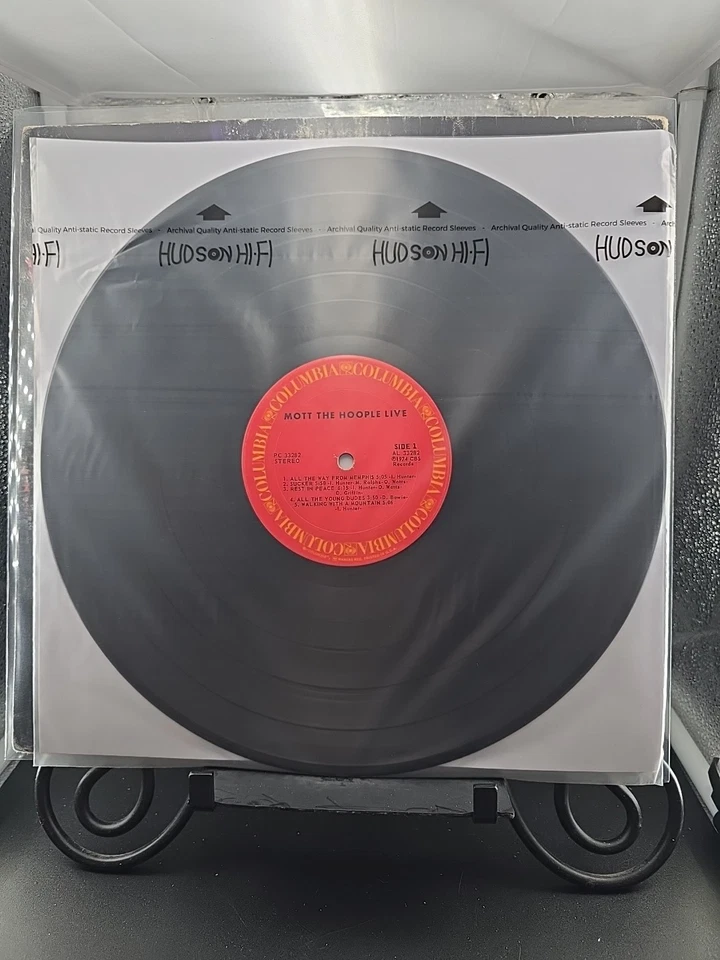 Mott The Hoople Live LP 1974 Original Columbia Records Pitman 1st Press VG/G+ Foto 4 de 4