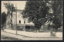 Old postcard Cambo-les-Bains, Hôtel de Paris, Colbert owner 