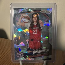 2025 Panini Prizm Sonia Citron Cracked Ice RC #148 Mystics
