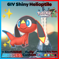 ✨ Shiny Helioptile 6IV ✨ Pokemon Legends ZA 🚀 Fast 🚀