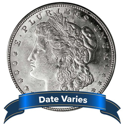 #ad 1878 to 1904 $1 Morgan Silver Dollar About Uncirculated AU $66.74