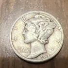 1938 MERCURY SILVER DIME ACTUAL COIN Get More Today And Save Silver @ $103.91 Oz