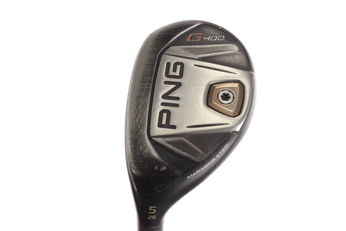 Ping G400 5 Hybrid 26° Regular Left-Handed Graphite #12507 Ping G400 5 Hybrid 26° Regular Left-Handed Graphite #12507