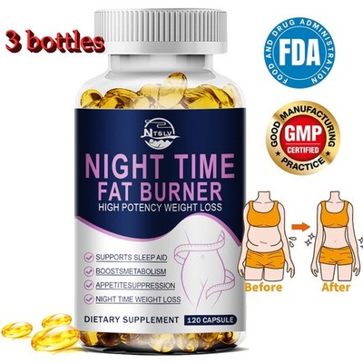 Night slimming capsules help control appetite regulate metabolism and burn fat