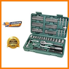 Brüder Mannesmann Coffret Douilles Hexagonal 130 pièces - Polyvalent et Durable