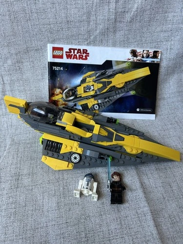 LEGO Star Wars Anakin's Jedi Starfighter 75214 - 100% Complete - Fast Shipping!