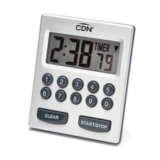 Cdn Digital Kitchen Timer With Direct Entry Dual Alarms Loud Vibrate Option