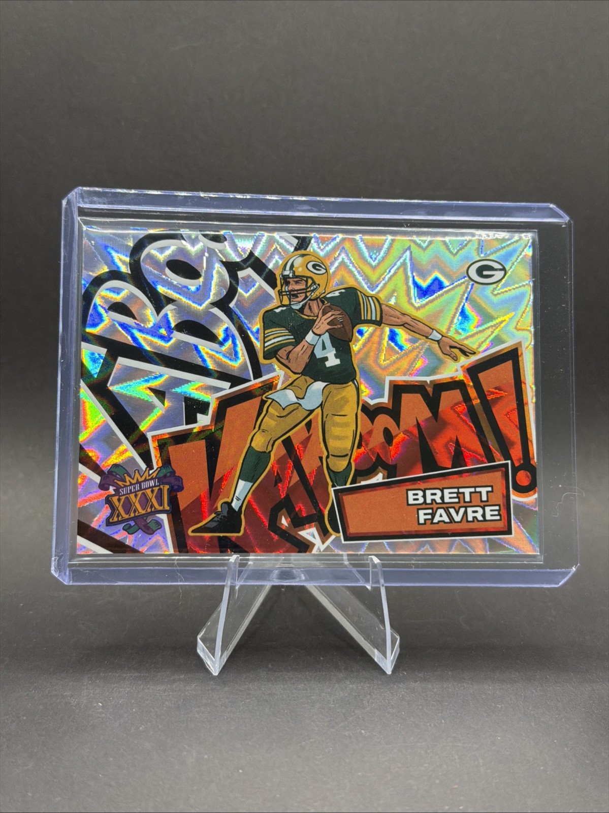 2025 Panini Absolute Brett Favre KABOOM! Super Bowl XXXI PACKERS 🔥