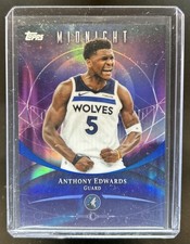 2025-26 Topps Midnight Anthony Edwards #58 Timberwolves