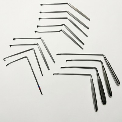 Set Of 13 V.Mueller Boss Ruggles Codman Weck Symmetry Nerve Root Retractors