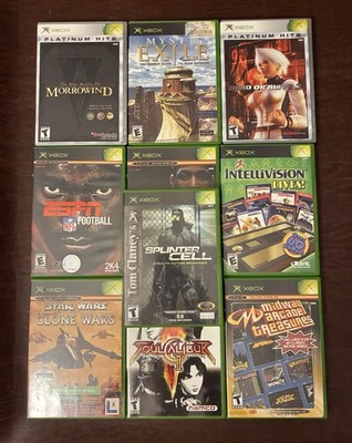 Original Xbox Games Lot Bundle Of Ten (10) Games   See Description