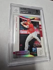 2019 Panini Rookies & Stars #8 Mike Trout Rookie Holo Silver /25 BGS 9 MINT