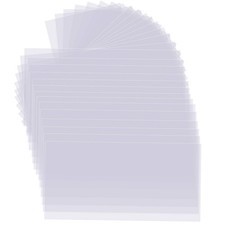30 PCS Clear Blank Stencil Sheets 12 x 24 Inches, 6 mil Blank Mylar Templates...