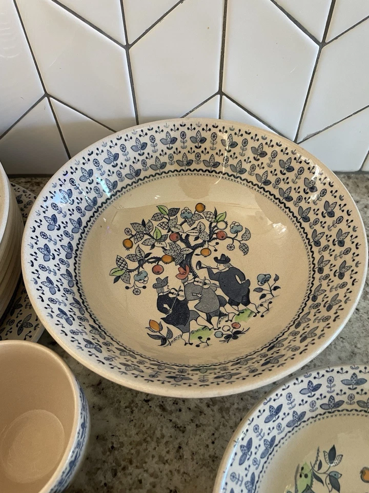 Juego de vajilla Johnson Brothers Sugar and Spice 35 piezas apto para lavavajillas Foto 2 de 4