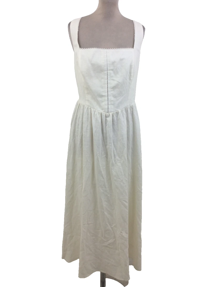 knee length dresses for ladies Daisy Linen Dress main image 1