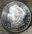 1880-s Morgan Silver Dollar Brilliant Uncirculated DMPL/PL