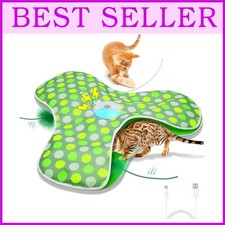 Touch Activated Indoor Cat Toy with USB Rechargeable Battery