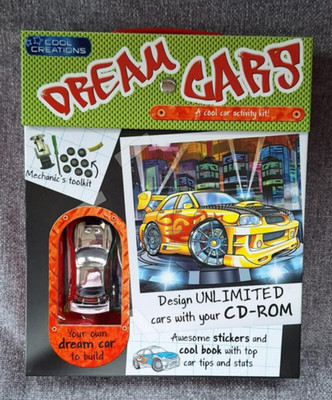 A Cool Creation Activity Mechanic Kit. Dream Cars. Design UNLIMITED Cars. CD-ROM.