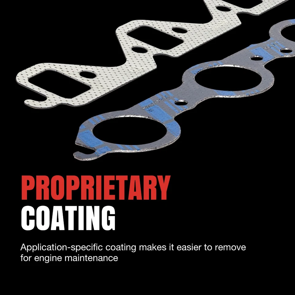 Fel-Pro MS97029 Exhaust Manifold Gasket Set for 2016-2021 Toyota Tundra - Image 3 of 4